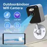 Intelligent HD security camera, featuring smart alarm, motion detection, full-color night vision mode, two-way audio real-time dialogue, 24-hour recording for baby/pet monitoring, and simple and convenient installation.