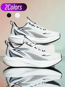 Unisex Lightweight Luminous Running Shoes, 2 Colors Available, Breathable Mesh, Luminous Design for Running Training & Daily Commute