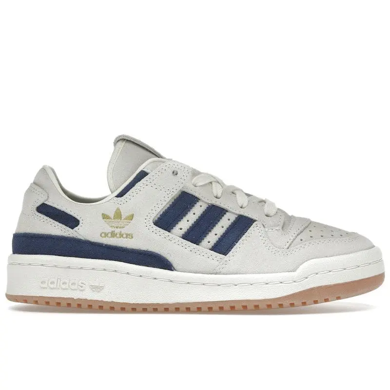 adidas Men's Forum Low CL Cream White Dark Blue, from StockX