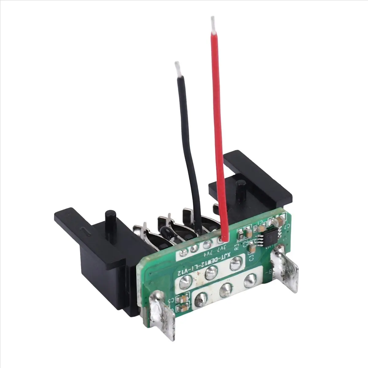 DCB120 Electric Drill Battery PCB Charging Protection Circuit Board, 12V-10.8V Li-Ion Battery Accessories for Power Tools, 1 X Protection Board, 3.9 X 2.9 X 1.4Cm