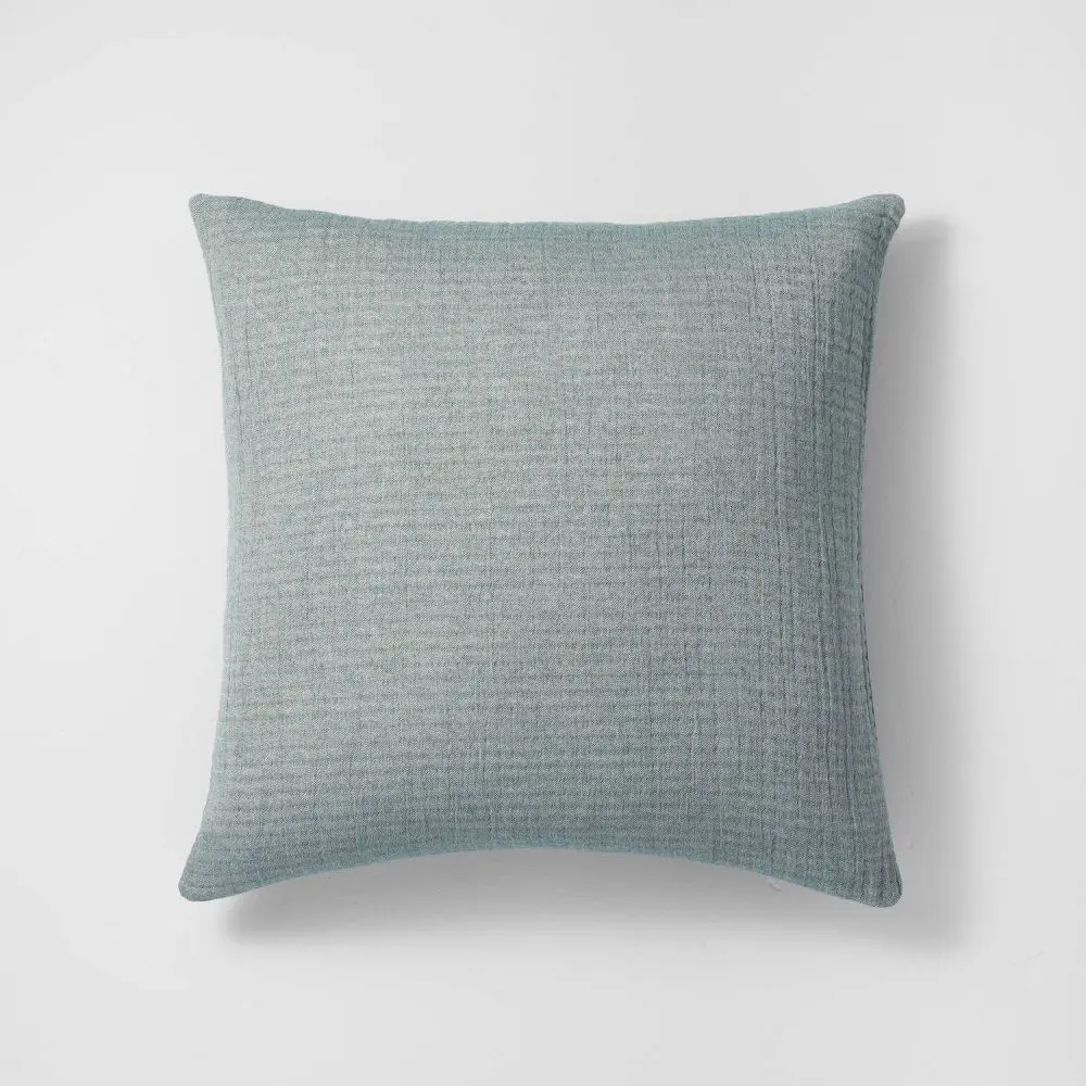 Casaluna Cotton Jacquard Pillow Sham Reversible Textured