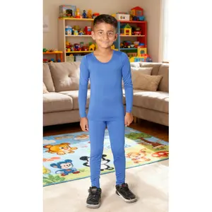 Boys Thermal Underwear Set – Microfleece Long Johns, Moisture-Wicking Cold Weather Base Layer