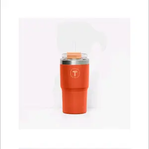 Big T 21 oz Smaller size Tupperware Tumbler Drinkware Washable Cup Reusable Reuse Coffee