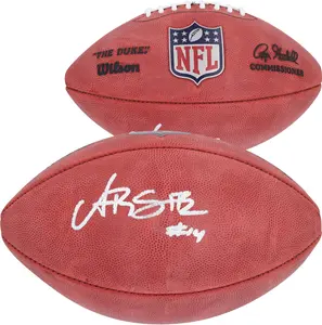 Amon-Ra St. Brown Detroit Lions Autographed Duke Full Color Football - Fanatics Authentic Certified