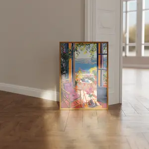 [SALE UP TO 50% + FREE SHIP] Henri Matisse Poster - Open Window - High-quality poster as Henri Matisse print - Modern exhibition art in the Matisse style (No Frame)