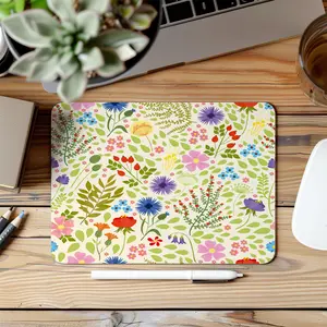 Cute Floral Mouse Pad for Computer, Computer Accessories, Desktop Accessories, Desk Accessories office  desk  accessories