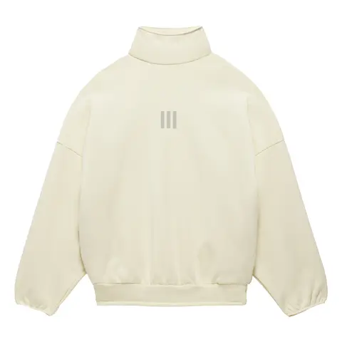 adidas Mens Fear Of God Athletics Mock Neck Casual - Off White