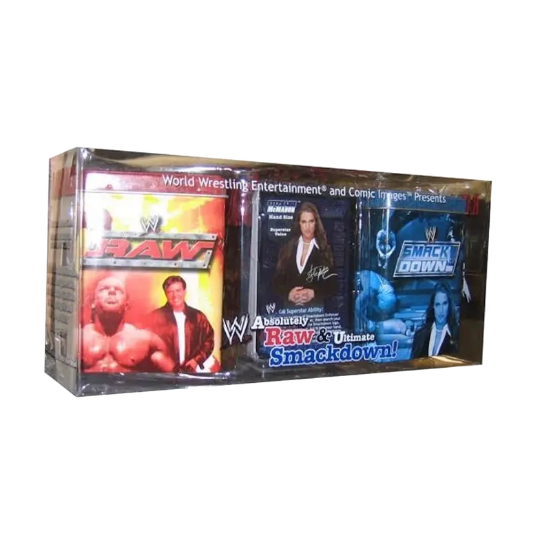 WWE Raw Deal Absolutely Raw/Ultimate SmackDown Tin set
