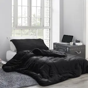Me Sooo Comfy - Coma Inducer Twin XL Comforter Set - Black