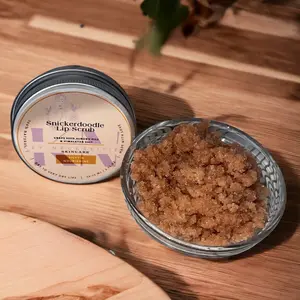 Snickerdoodle Lip Scrub Hydrating Cracked Lips Lip Balm Dark Lips