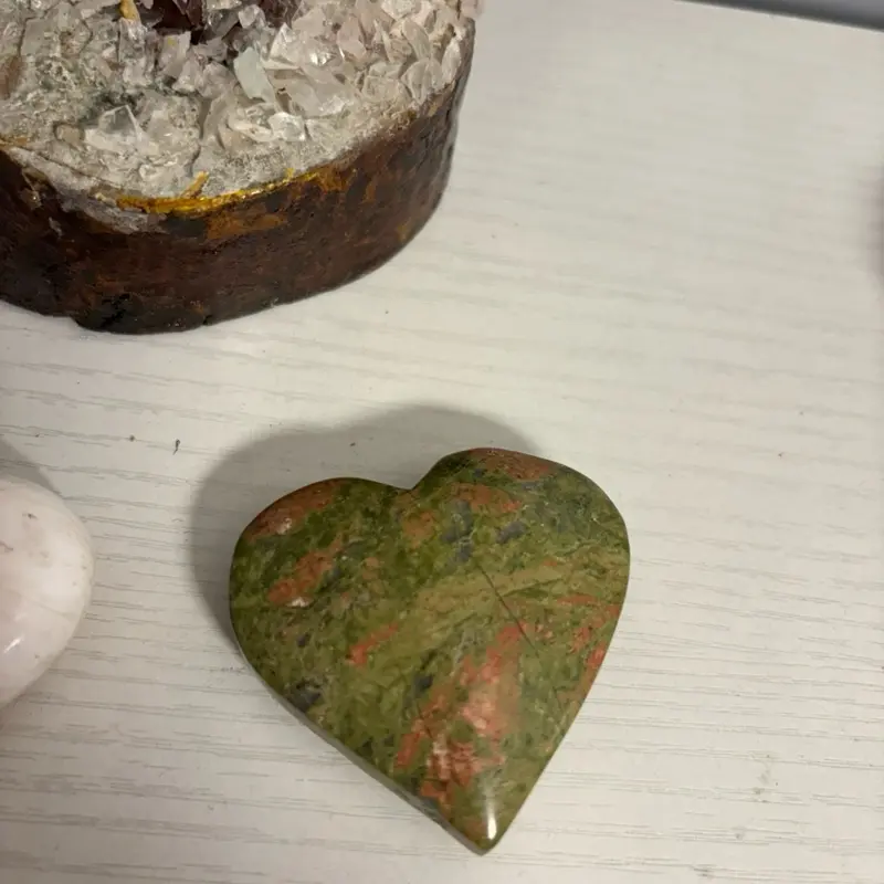 Unakite Heart