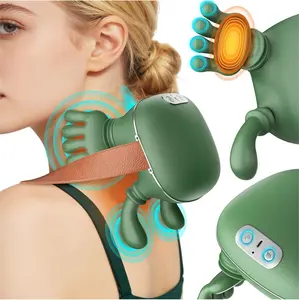 Summervibes 2026 Upgraded Version Shoulder Massager Electric Cervical Massager Bionic HandHeating Wireless Portable 3D Kneading Massage for Pain Relief deep Tissue，Leg Neck & Back Massager & Lightweight Gift