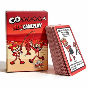 Adult Fishing Game 91 Cards | 2026 New Gameplay Version – New Theme Party Card Game for Night Parties – The Grown Up Go Fish Card Game You've Always Wanted | Hilarious Party Game for Grown Ups | 20 Unique Pairs, 10 Special Skill/Trap Cards
