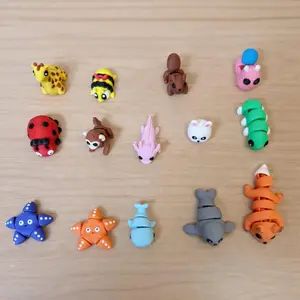 3D Printed Animal Fidget Toy, Sensory Desk Toy, wiggly