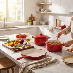 Pot Set Kit, Essential Kitchenware Collection, Durable Cooking Tools, Perfect for Home & Restaurant Use, Complete Pot Accessories
