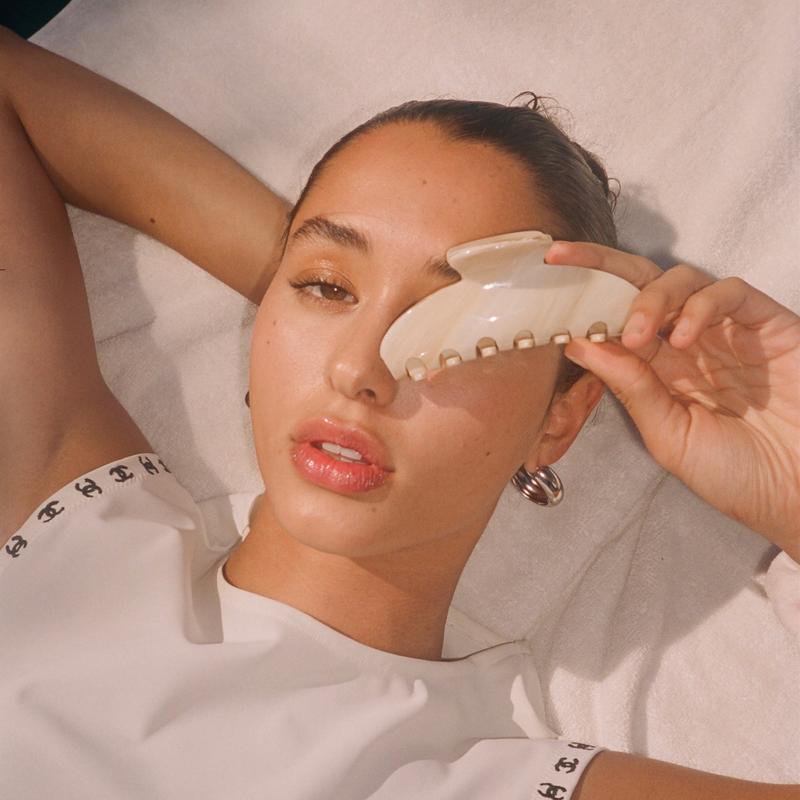 Emi Jay Big Effing Hair Claw Clip in Buttercream