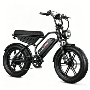 20''X4'' Electric Bicycle 48V Removable Battery Fat Tire E Bike Long Range Electric Mountain Bike for Commuting and Outdoor Cycling