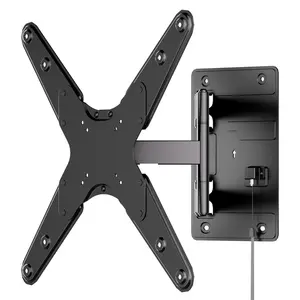 Locking RV and Trailer TV Wall Mount with Detachable Bracket