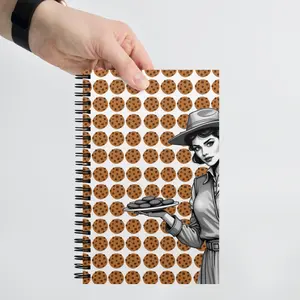 Troop Four Twenty - Baked Novelty Spiral Notebook - Cannabis Themed Novelty Gift 140 dotted bullet journals