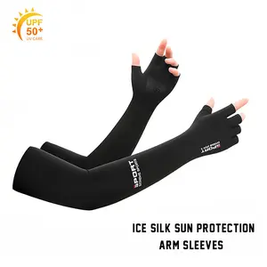1/3pairs Summer Arm Sleeve, 1/3 Pair Sun Protection Breathable Ice Silk Arm Sleeve, Outdoor Sports Arm Sleeve For Cycling, Running, Climbing, Cruel Summer， stay cool