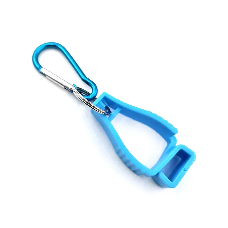 Sky blue metal buckle