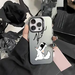 Luxury designer K-Karl-s- Lagerfeld pattern Phone Case Suitable for iPhone 17 16e 16 15 14 13 12 11 Mini Pro Max Air X XR XSMAX 8 7 Plus Anti Fall Matte Back Cover