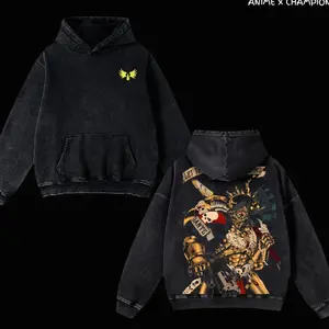 Warhammer 40K Blood Angels Dante Hoodie – Oversized Vintage Washed Pullover, Premium Cotton Fleece, Bold Graphic Print for Gamers, Collectors & Streetwear Fans L