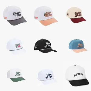 Full Collection Breezy Golf "Have A Day" Retro Rope Hat Series | Limited Edition Tour Championship & WM Phoenix Open Collab | Aesthetic Performance Golf Cap | Multi-Color Summer Essentials | Golf Gift for Him