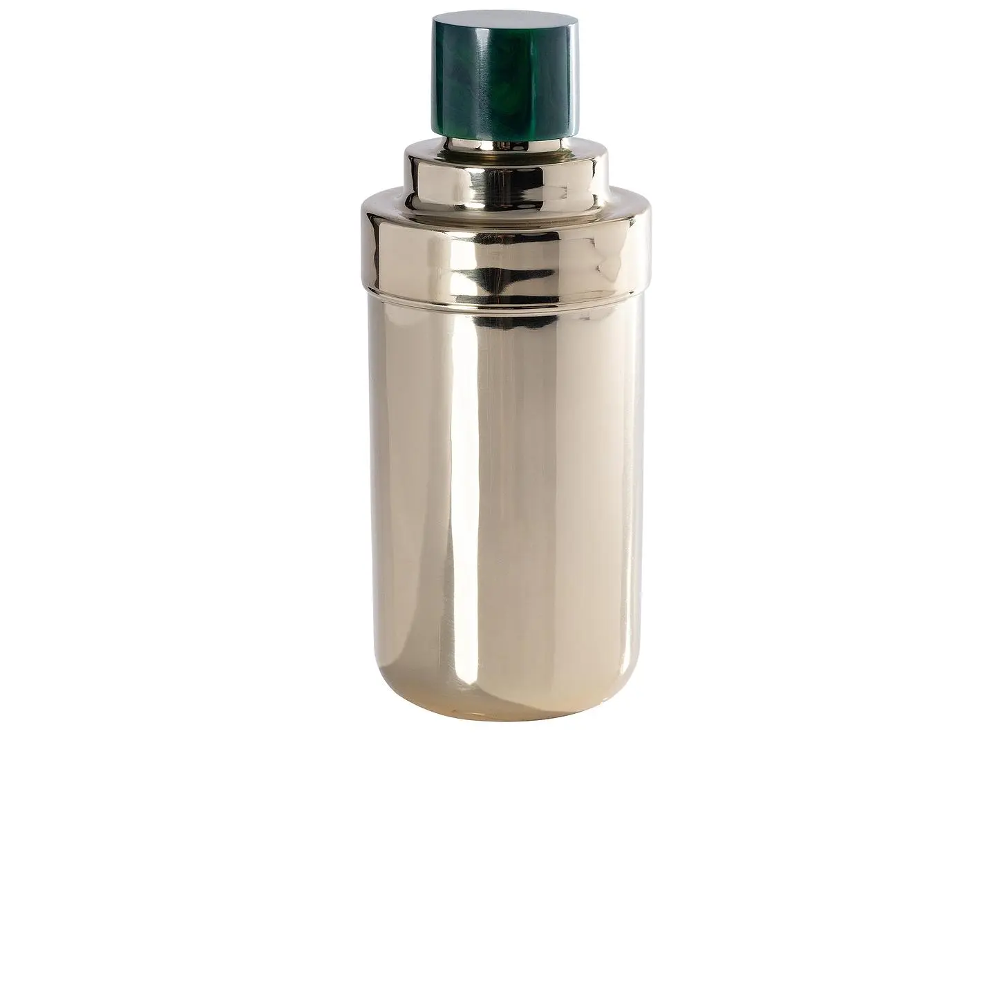 The Favorites Spiga Gold & Green Cocktail Shaker - Bar Utensils for Cocktail Time, Happy Hour at Home (Gold Variation)