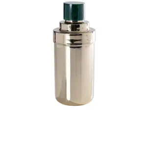 The Favorites Spiga Cocktail Shaker in Gold & Green