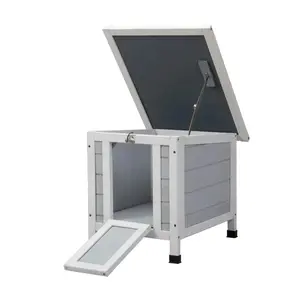 Coziwow 20″L Wooden Small Rabbit Hutch