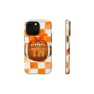 1pc Tough Cases Tennessee Football Phone Case, Perfect For Game Day, Sports Fan Gift, Cheerful Design, Fall DecorSuitable For IPhone 17 Air