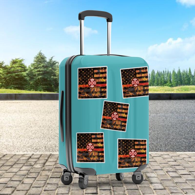 Stickers Pack 20 Pcs Flames Skateboard Luggage Fire Car Bottle Dept Bumper Aesthetic Maltese Water Bike Cross Colorful Laptop Vinyl Waterproof Guitar