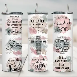 Faith - "God says you are " 20 oz tumbler
