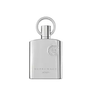 Afnan Supremacy Silver Eau de Parfum – Radiant & Charismatic Men's Fragrance, 100ml (3.4 oz)