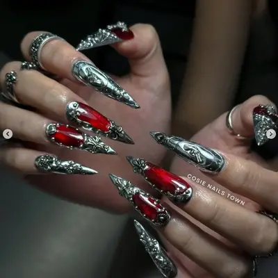 Red Bottom Nails TikTok Shop