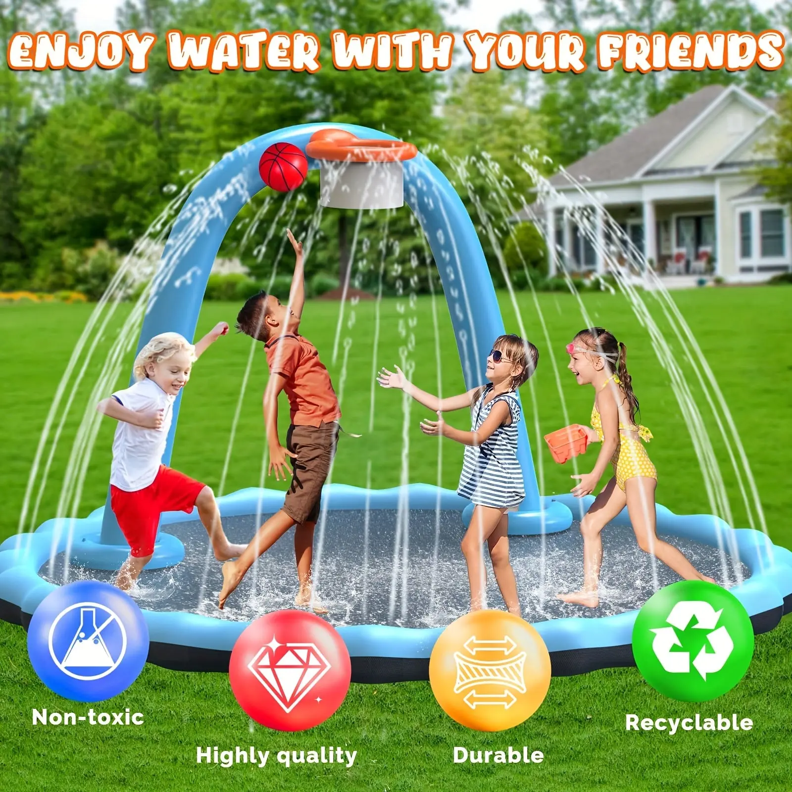 Sprinkler Splash Pad