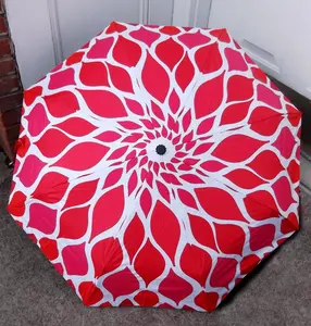 UV Flower Bloom Compact Umbrella-Automatic - sale!