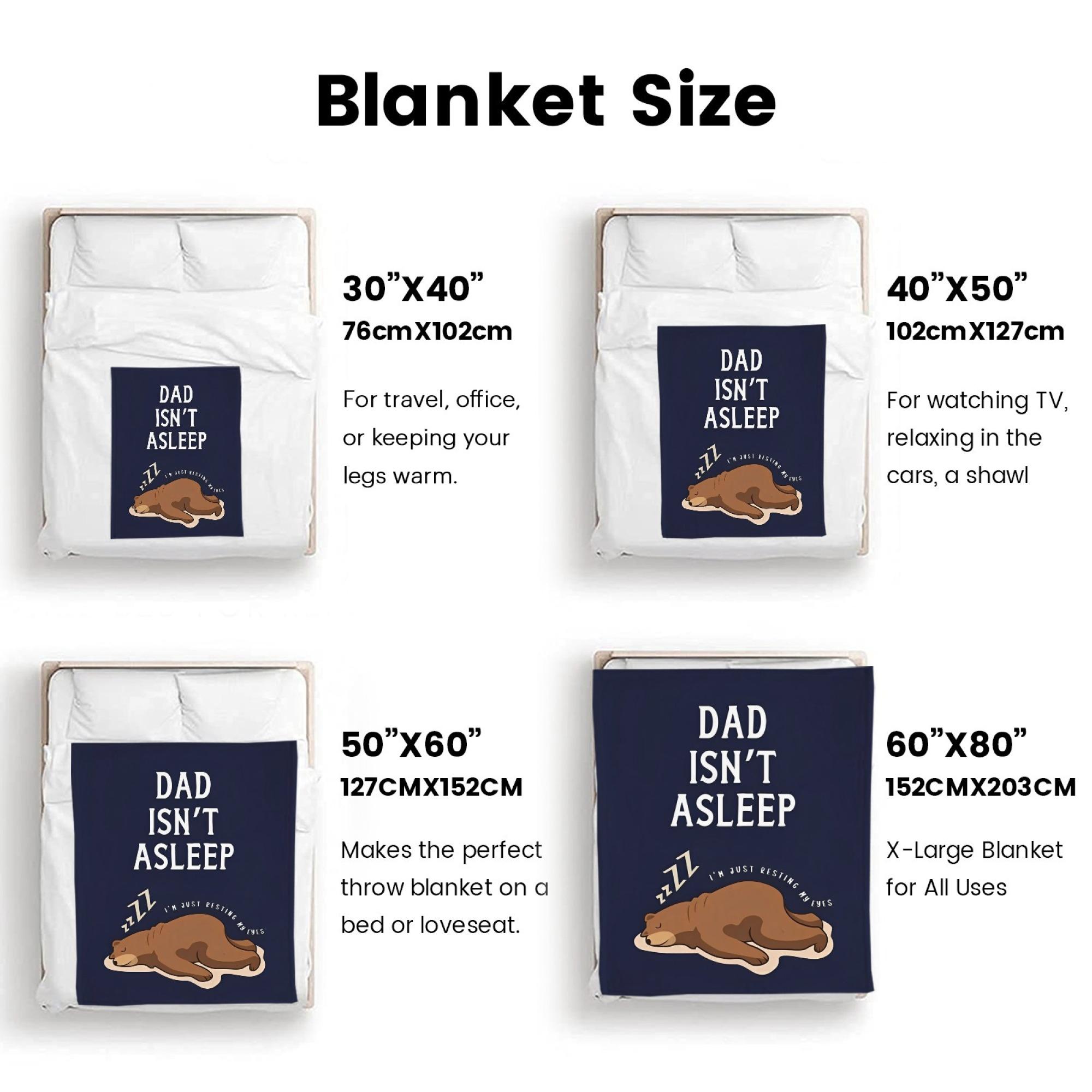 Dad cooling Blanket, Birthday Gifts for Dad, Dad's Birthday Gifts from Daughter Son, Funny Gifts for Daddy, Blue Throw Daddy Blanket 50" x 60" Inches Dad cooling Blanket, Birthday Gifts for Dad, Dad's Birthday Gifts from Daughter Son, Funny Gifts for Daddy, Blue Throw Daddy Blanket 50" x 60" Inches