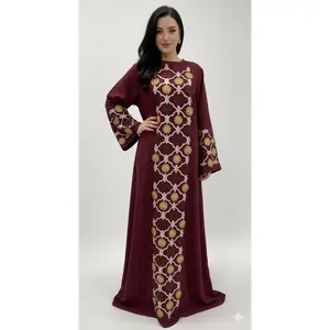 Embroidered Jalabiya Women Dress