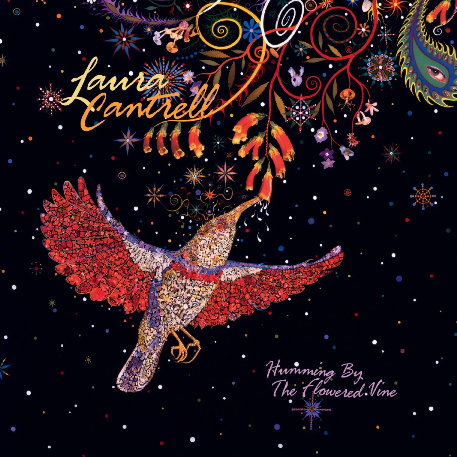 Laura Cantrell - Humming By The Flowered Vine - 20th Anniversary Edition - TANGERINE VINYL  [VINYL RECORD - LP] Colored Vinyl, Anniversary Ed