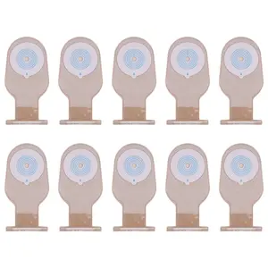 One-Piece Drainable Ostomy Bags 20–60mm – Colostomy Ileostomy Pouches with Secure Drain Valve for Stoma Care