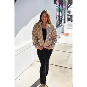 Tan Polka Dot Jacket