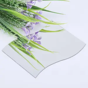 6PCS Wavy Mirror Wall Stickers,3D Art DIY Home Decorative Acrylic Sheet Plastic Tiles for Living Room Bedroom Sofa TV Setting Wall Decoration Decor