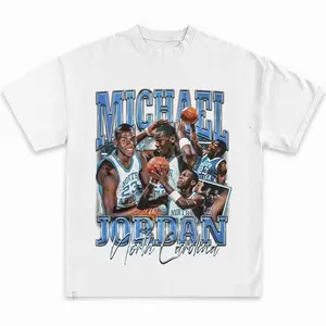 North Carolina Casual Graphic Print Short Sleeve Crew Neck T-Shirt, Sweatshirt, Hoodie, Vintage God's Plan basketball Retro Heart Hands USA Mexico Flag Unisex boxy fit shirt lemon  demon hood ville 68Q