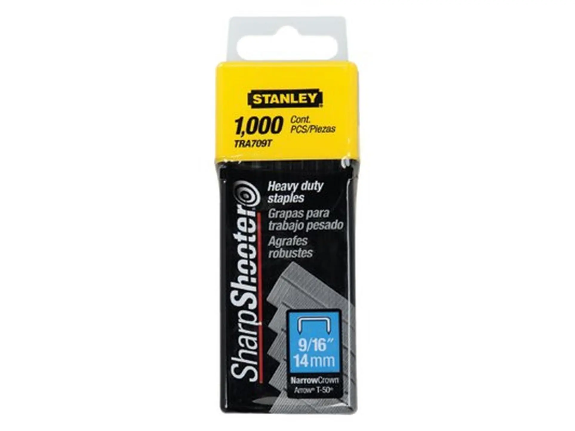 Stanley 680-TRA709T 9-16 Inch Heavy Duty Staple Box-1000