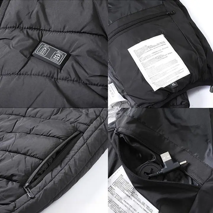 17HeatedVestZonesElectricHeatedJackets,MenWomenSportswearHeatedCoatGrapheneHeatCoatUSBHeatingJacketForCampingElectricHeatingVest 17HeatedVestZonesElectricHeatedJackets,MenWomenSportswearHeatedCoatGrapheneHeatCoatUSBHeatingJacketForCampingElectricHeatingVest