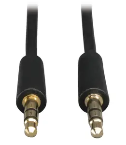 Tripp Lite TRL-P312-015 3.5 mm Mini for Microphones Speakers & Headphones Male to Male Stereo Audio Cable - 15 ft.