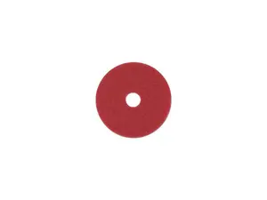 Buffing Floor Pads, 13" Diameter, Red, 5/Carton 4013 RED