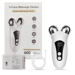 Portable USB-rechargeable V-face neck and face massager device and smooths skin — the perfect Mother’s Day and women’s gift.